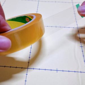 물레방아 커터기 리필용 투명 테이프 국산 25mm 45m 24개