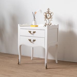 [소피아엘렌]아르떼 원목 엔틱 협탁 테이블 높은 침대 옆