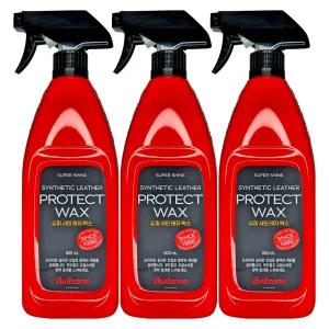 불스원 슈퍼 샤인 레자 왁스 600ml X 3개