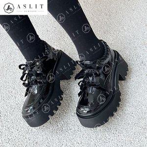 [애슬릿] 키높이 통굽 8cm 블랙 트리플 리본 로퍼