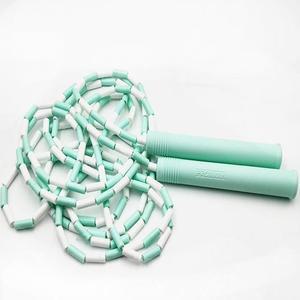 [OFK4999R]키크는 PVC단체 줄넘기 구슬 민트 6m