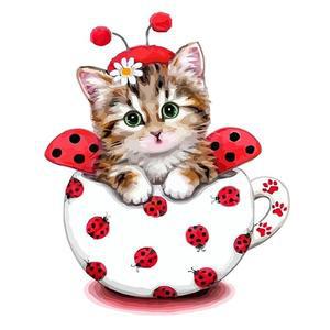 [OFM6Q0Q1]체리 고양이 보석십자수 이젤세트 20x20