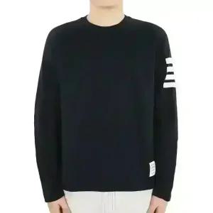 디몬트 24 S/S 톰브라운 남성 사선완장 긴팔 티셔츠(네이비) MJS245A 07323 415