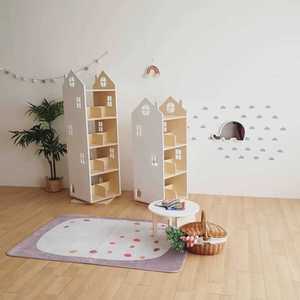 360도 회전 서재 상품 원목 유아 장난감보관 책장 책꽂이