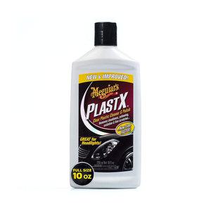 맥과이어스 PlastX 플라스틱 광택제 헤드라이트 미등 클리너 황변 산화 제거 295ml