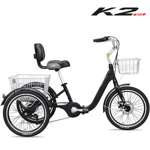 2025 프로마스터 성인 알루미늄 삼륜 세발자전거 트리벨로20FD 20인치 시마노7단 미조립