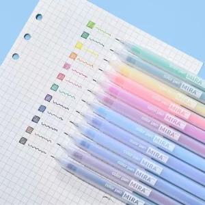 중성펜 12색 1세트 컬러 볼펜 0.5mm 예쁜 필기