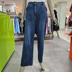 시슬리/애플아울렛/백밴딩 와이드 데님 팬츠 SADPC2431