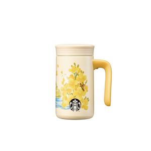 스타벅스 SS 제주 유채꽃 주리 텀블러 503ml