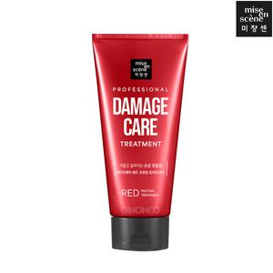 미쟝센 데미지케어 레드 프로틴 트리트먼트 330ml x1 손상 모발 헤어 아르간 오일