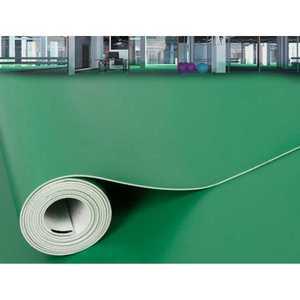 공장 바닥재 시멘트 미끄럼 매트 방수 방지 창고 PVC 녹색 장판 체육관