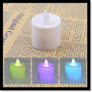 [RGL5O5TS]칼라 점멸 LED 캔들 모형초 무드등 전자양초