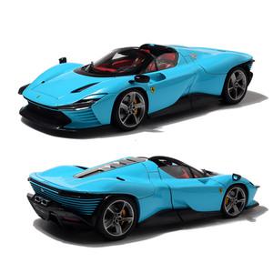 브라고 1:18 페라리 데이토나 SP3 Daytona 블루 다이캐스트 자동차모형 시그니처 플러스