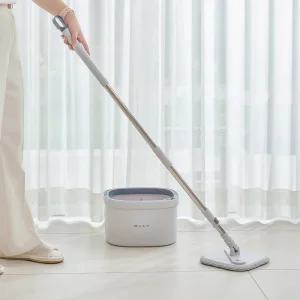 OLLY 올리 한번에 물걸레 밀대 회전탈수 청소기 스핀 통돌이 극세사 자동탈수 노터치 청소 가정용 OLSM25