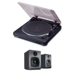 데논 DP-29F 턴테이블 + 오디오엔진 A1 스피커 오디오[AUX젠더증정]