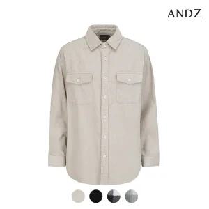 [앤드지][앤드지] 오버핏 패턴 셔츠_BZB4WC1102