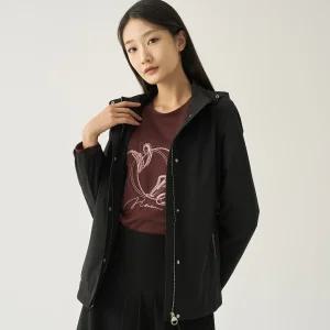 [지센] (2컬러) 후드 스트링 사파리자켓 점퍼 LSJPN976