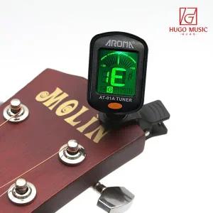 [위고뮤직] 기타 튜너기 AT-01A  튜닝기  통기타 일렉 베이스 바이올린 우쿠렐레