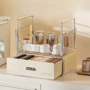 약정리 수납장 간식 정리함 수납함 약 서랍장 미니 서랍함