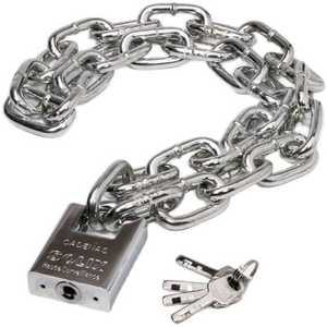 도난 방지 체인 3m 5m 자물쇠 쇠사슬 자전거 현관문