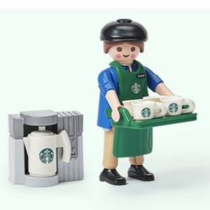 스타벅스 플레이모빌 콜라보 지니