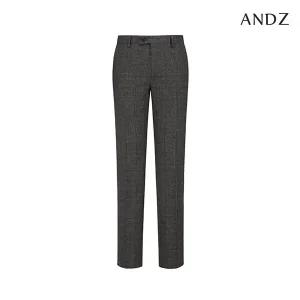 [앤드지][앤드지] 이모션 임팩트 라이크라 혼방 슬림핏 브라운 글렌체크 수트 팬츠_BZC4SP1203