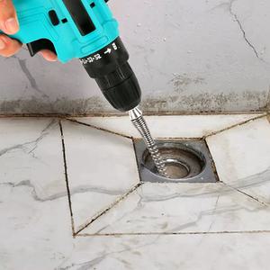 스프링 전동드릴뚫어뻥 드릴관통기 배관 배수구 하수구뚫기