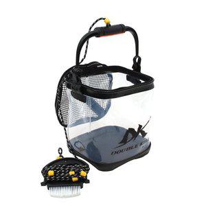 [SAPA]더블킬 투명 솔 두레박 21cm 접이식 물통 갯바위낚시