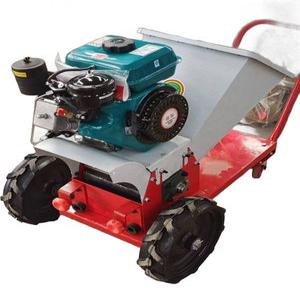 잔가지 파쇄기 짚 절단기 목재 건초 고추대 나무 카트 가솔린 및 과수원 가지 분쇄기를 갖춘