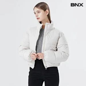 [롯데백화점]비엔엑스 데일리 베이직 투포켓 숏 패딩 점퍼 (BV4JP010L0)