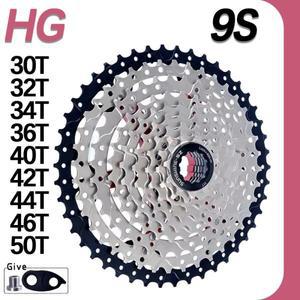 SUNSHINE 자전거 카세트 스프로킷 시마노 HG 9 스테이지 9 단 MTB 플라이휠 30T 32T 34T 36T 40T 42T 44T 4