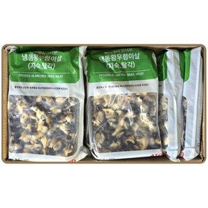 논우렁이살 5kg (500g x10팩) 냉동 왕우렁 우렁 쌈밥 강된장