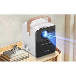 미니 빔프로젝터 휴대용 무선 미러링 홈시어터 캠핑