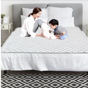 일월 침대 탄소 온열 카본 매트 전자파 없는 무자계 원적외선 전기요 장판 슈퍼싱글 1인용 싱글 더블