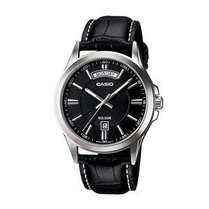 [기타]카시오 남성 가죽 손목 시계 MTP-1381L-1A