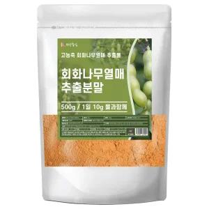 20배 회화나무열매 추출 분말 가루 500g