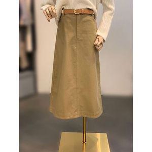 [갤러리아] ab.f.z 벨트세트 백밴딩 코튼 스커트 ACZ1HS01A