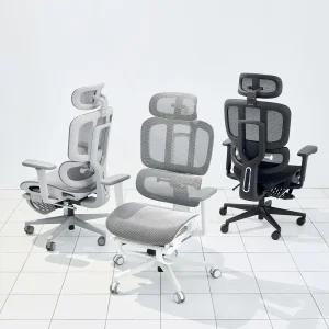 [4결제단쿠폰]제닉스 오비스SD40 메쉬 발받침 사무용 학생 컴퓨터의자