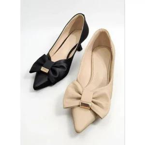 [갤러리아] [센터시티] 고세 여성 러블리 리본 펌프스 OZP4F002  베이지