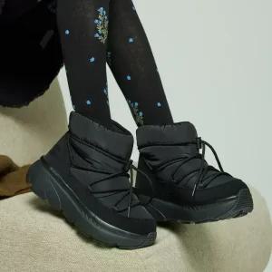 아키클래식 발편한 방한 패딩 슈즈 부츠 아이슬린 패딩 부츠 트리플블랙