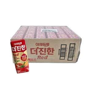 야채듬뿍 더진한 레드주스 125ml X 24개입 토마토 당근 과채쥬스