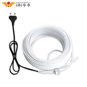 우주전열 수도삽입형 동파방지열선 히터 배관 국산 20M