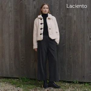 라씨엔토 니들펀치 세미와이드 팬츠 1종