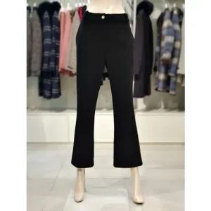 [갤러리아] 크로커다일레이디 뒷밴딩 일자핏 기모 팬츠 CLDWPT112
