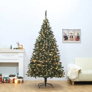 [도토로]210cm 겨울의빛 크리스마스 트리 + 300구 웜색 LED 전구 기획세트