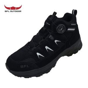 BFL 발편한 트레킹화 가죽 방수 등산화 TR99BK-M21