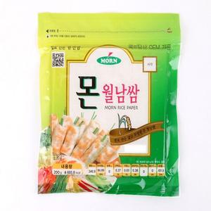베트남쌈 쌀과자 쌀로만든 사각 몬 월남쌈200g 라이스페이퍼 현미월남쌈