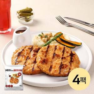[허닭] 그릴 닭가슴살 스테이크 매콤바베큐맛 4팩