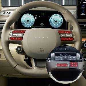 캐스퍼 일렉트릭 EV 핸들 내부 패널 버튼 세트 PPF 보호필름