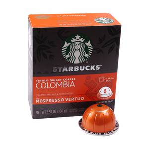네스프레소 스타벅스 버츄오 캡슐커피 싱글 오리진 콜롬비아 12.5g x 8개입
